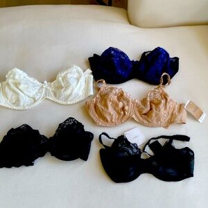 5 very pretty, very sexy bras. 36C